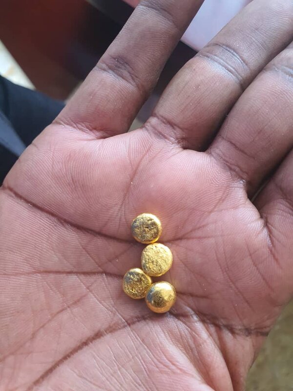 Gold nuggets